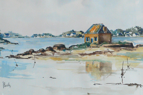 A Fisherman's House in Brittany