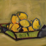 Lemon Still Life (on Green)