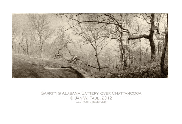 Garrity's Alabama Battery, Over Chattanooga