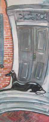 Dog at the Door